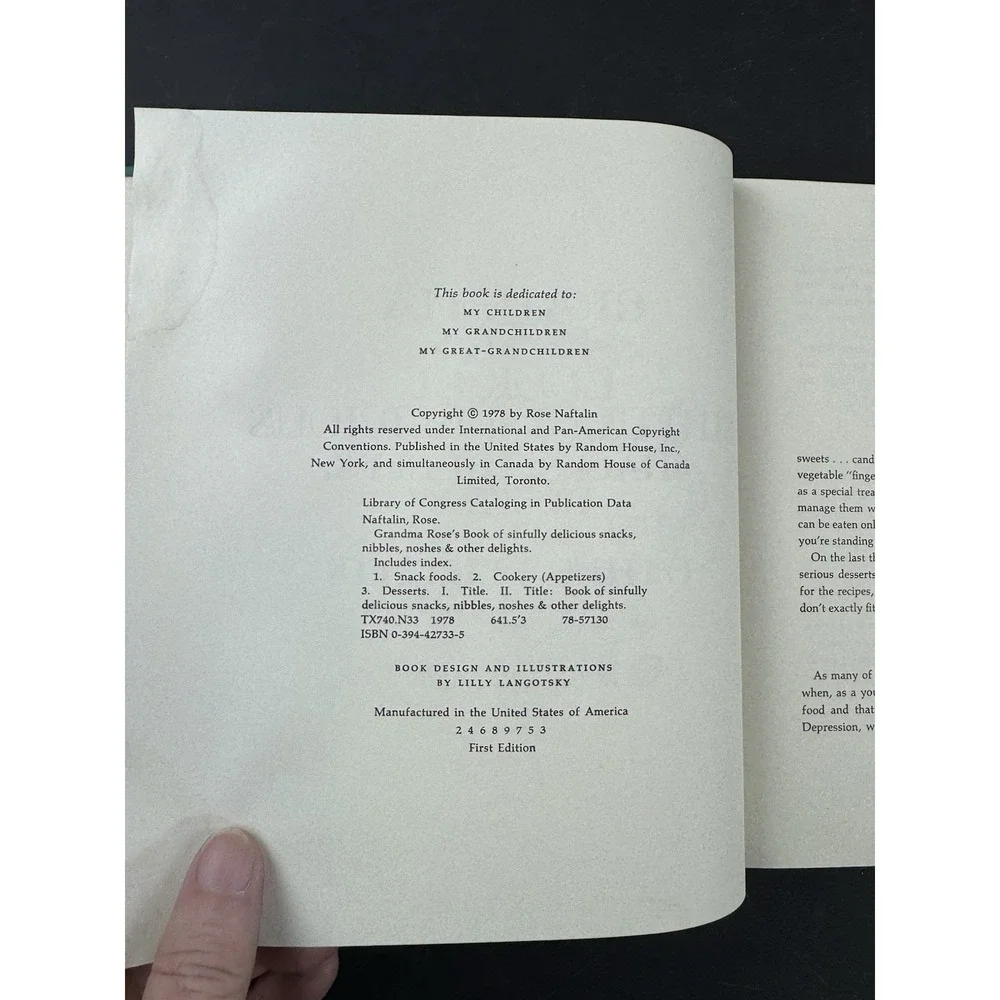 Grandma Rose's Book of Sinfully Delicious Snacks, Nibbles, Noshes and‎ Other...